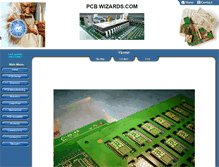 Tablet Screenshot of pcbwizards.com